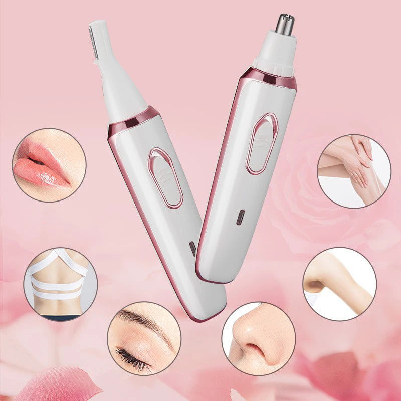 Tech Vitalisse™ 4 In1 Electric Lady Shaver Body Hair Removal Epilator Comfort Waterproof Trimmer